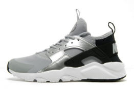 Nike Huarache Plateadas y Negras